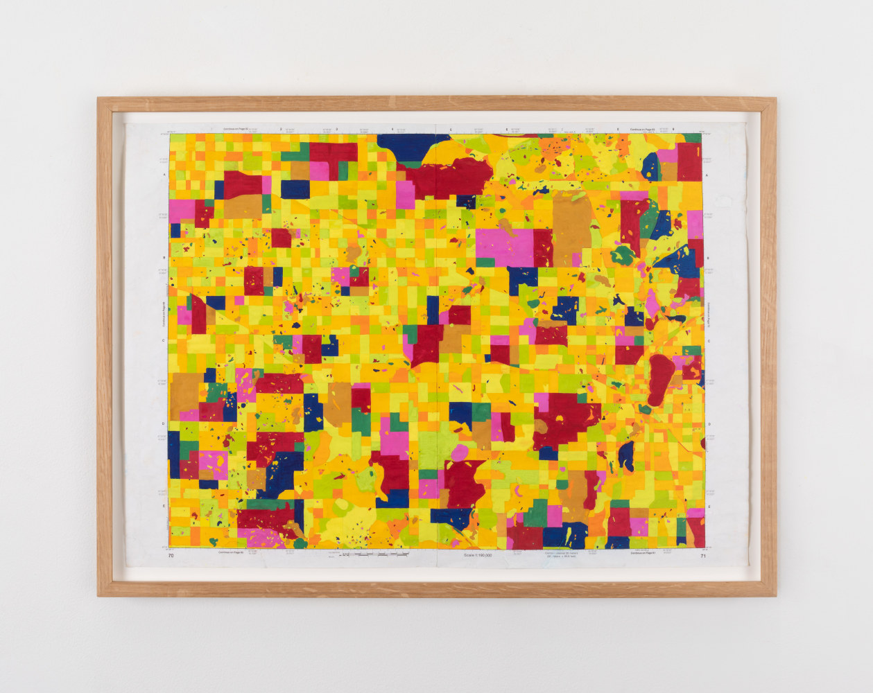 Kathy Prendergast&amp;nbsp;
Road Trip 11,&amp;nbsp;2021
gouache on paper
39 x 54 cm / 15.4 x 21.3 in unframed&amp;nbsp;&amp;nbsp;
44.6 x 60.3 x 4 cm / 17.6 x 23.7 x 1.6 in framed

&amp;nbsp;