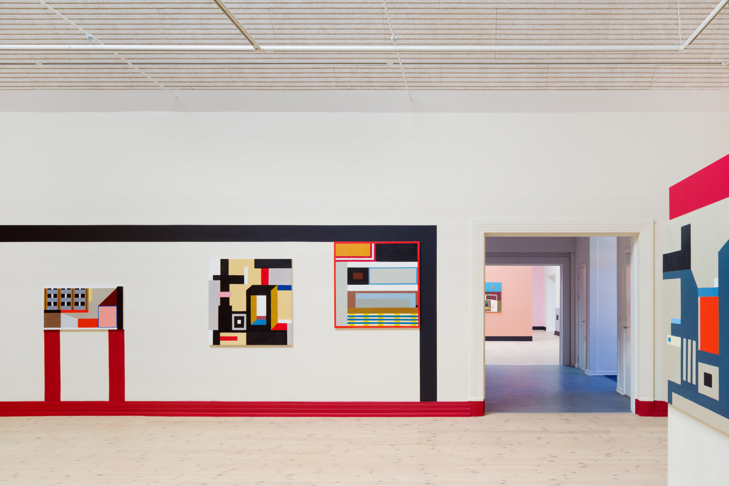 Nathalie Du Pasquier, paintings of things. paintings as objects, Kunsthal Aarhus, 2023. Photo: Jacob Friis-Holm Nielsen