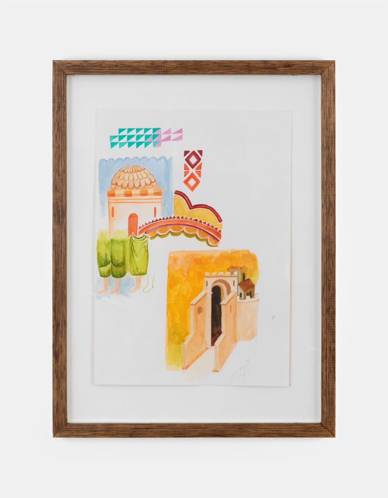 Isabel Nolan Untitled pencil, watercolour and marker on paper