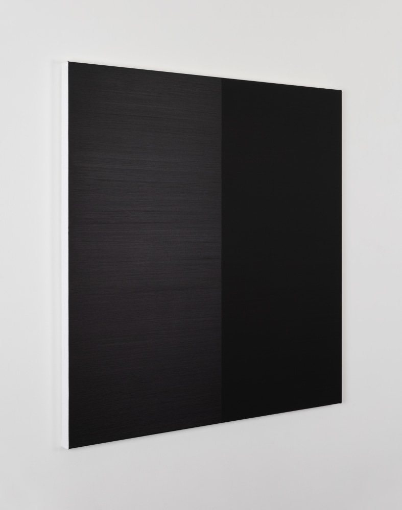 Callum Innes&amp;nbsp;
Untitled Lamp Black No. 25, 2018
oil on linen
120 x 118 cm / 47.2 x 46.5 in&amp;nbsp;&amp;nbsp;