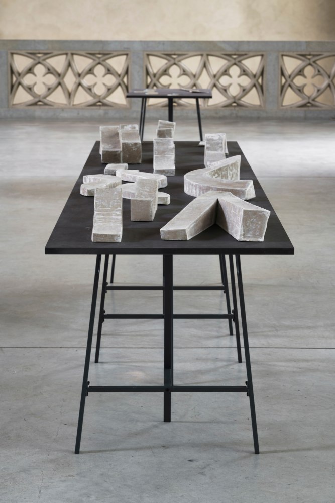 Kathy Prendergast
Atlas, 2019
Kunst-Station Sankt Peter, K&amp;ouml;ln, Germany
Photo: Chris Franken