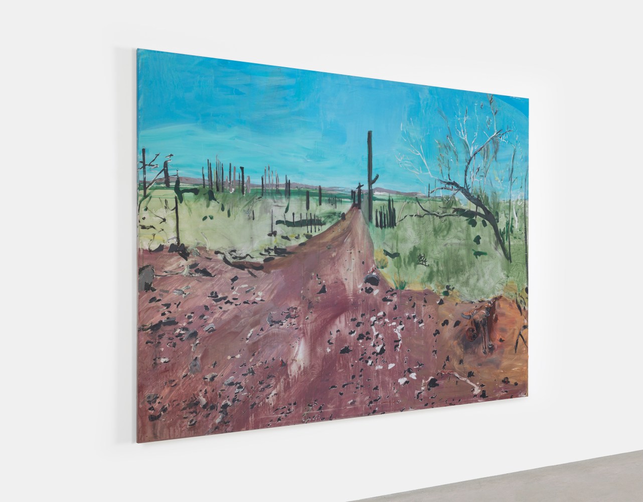 Brian Maguire
Arizona 11,&amp;nbsp;2022
acrylic on canvas
200 x 275 cm / 78.7 x 108.3 in