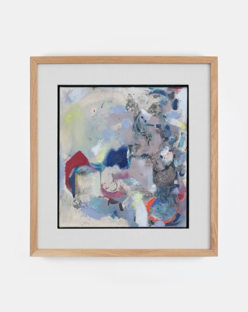 Aleana Egan&amp;nbsp;

blink,&amp;nbsp;2025

mixed media on canvas with solid American white oak and linen mount

47 x 44 x 6.5 cm / 18.5 x 17.3 x 2.6 in framed

&amp;nbsp;