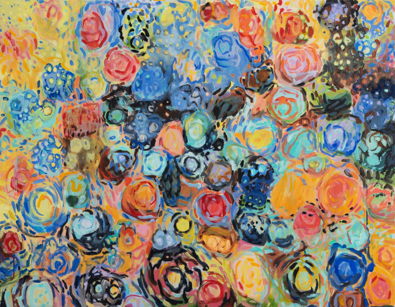 A hissing sound, 2020-21
water-based oil on canvas
70 x 90&amp;nbsp;cm / 27.6 x 35.4&amp;nbsp;in