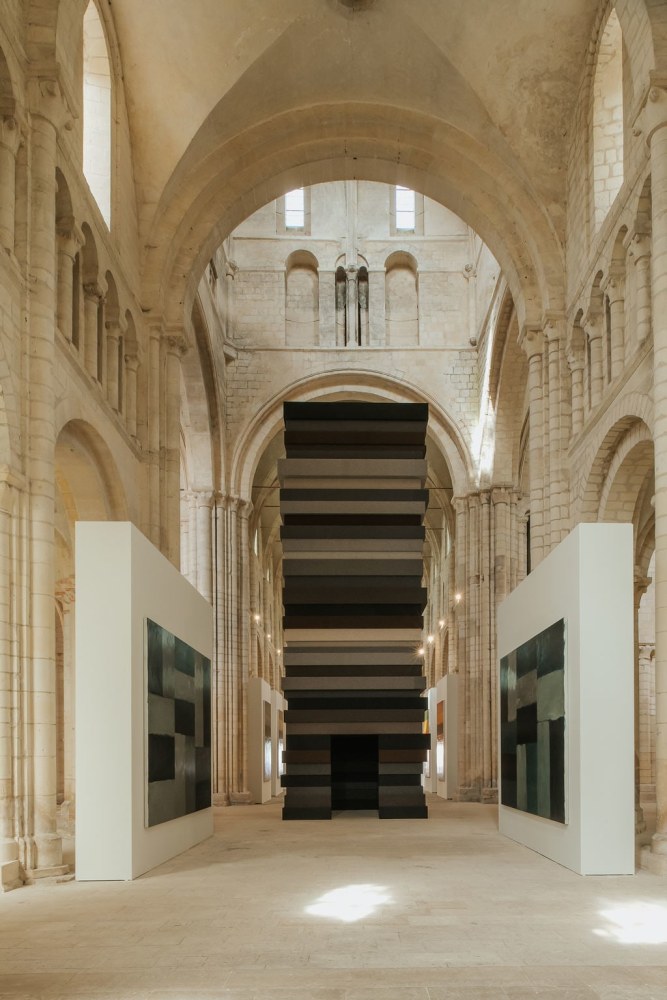 Sean Scully, &amp;Eacute;glise Saint-Nicolas de Caen, installation view, Normandie Impressioniste 2024, 21 June &amp;mdash; 29 September 2024
