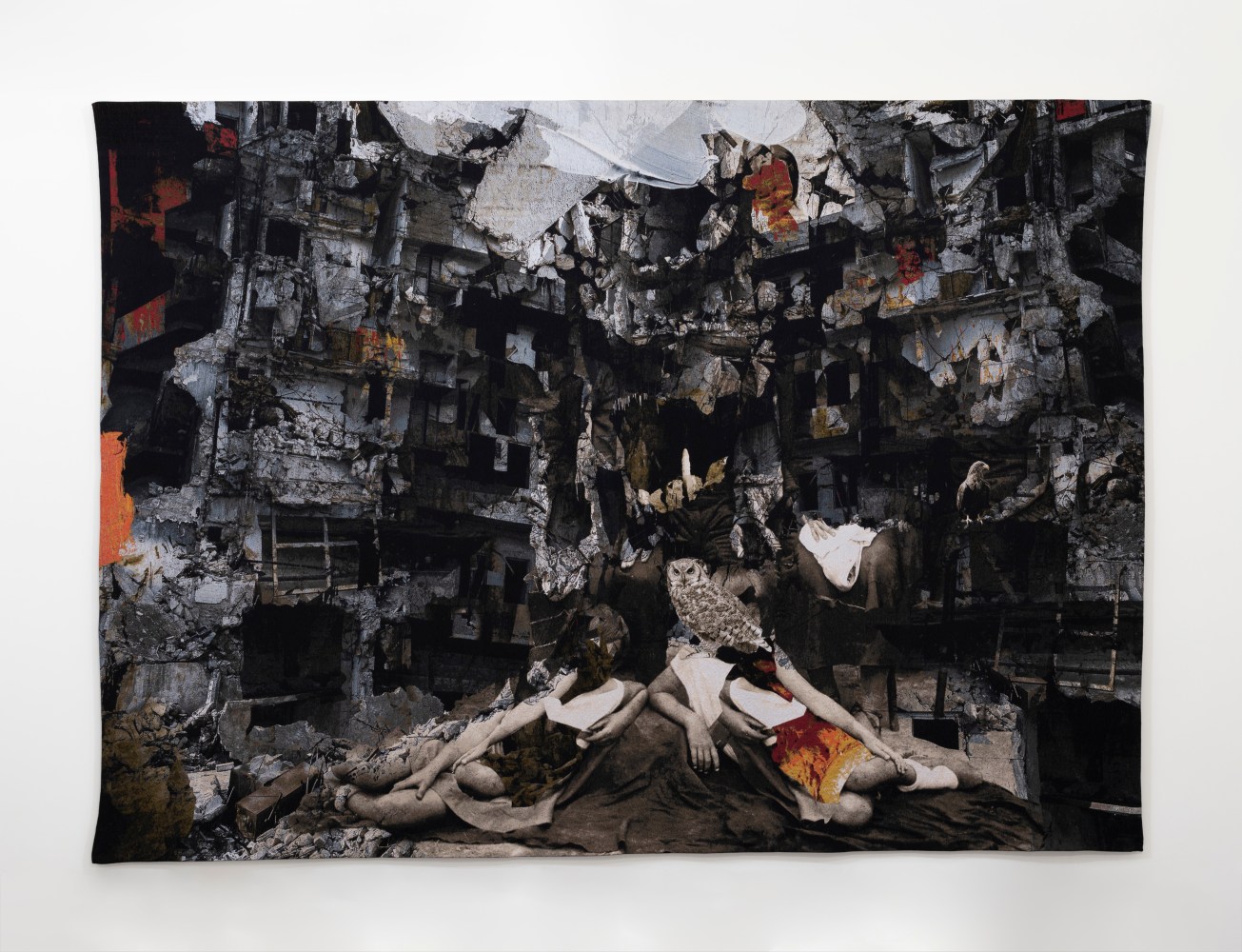 Ailbhe N&amp;iacute; Bhriain
Interval VI, 2023
cotton, wool, silk, Lurex
edition of 3 + 2AP
294.5 x 408 cm / 115.9 x 160.6 in&amp;nbsp;