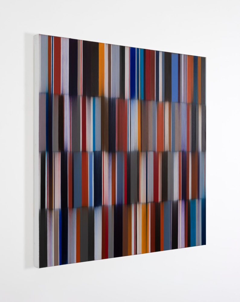 Mark Francis  Megamix, 2023 oil on canvas 112 x 112 cm / 44.1 x 44.1 in