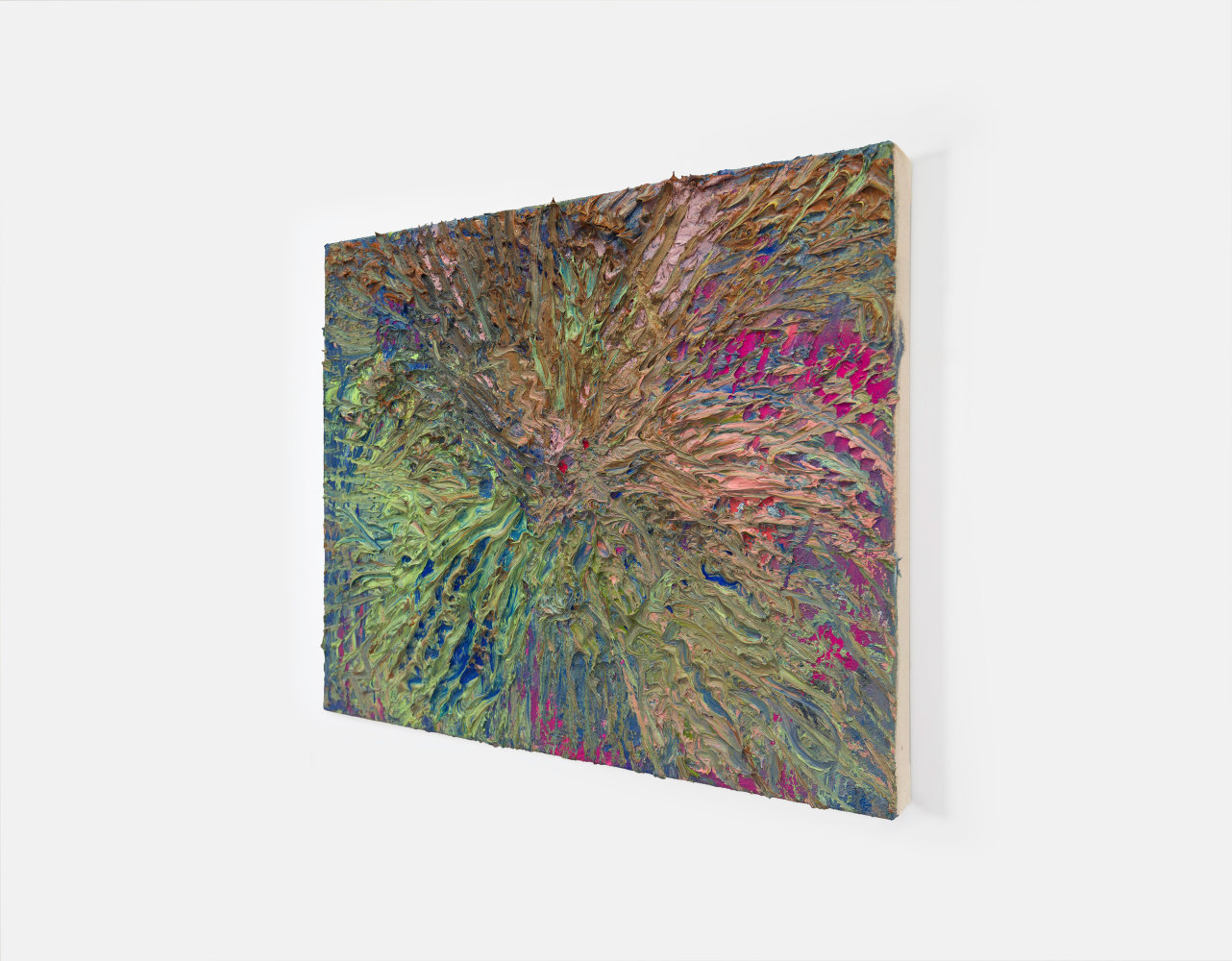 James Cabaniuk&amp;nbsp;

Pickle Jar,&amp;nbsp;2025

oil paint spray paint and glitter on canvas

45 x 55 cm / 17.7 x 21.7 in&amp;nbsp;