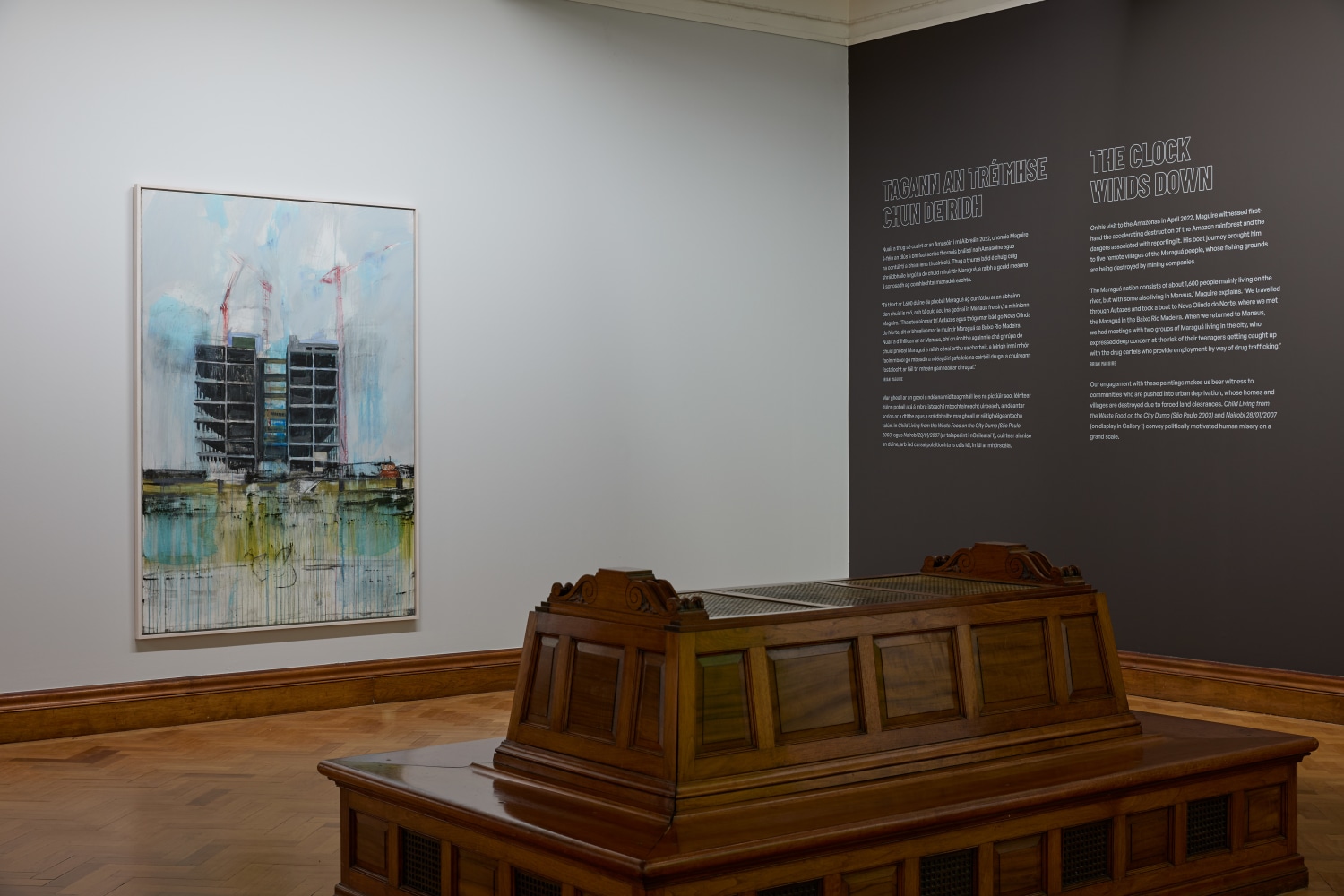 Brian Maguire
La Grande Illusion, 2024
Hugh Lane Gallery, Dublin
Photo: Denis Mortell