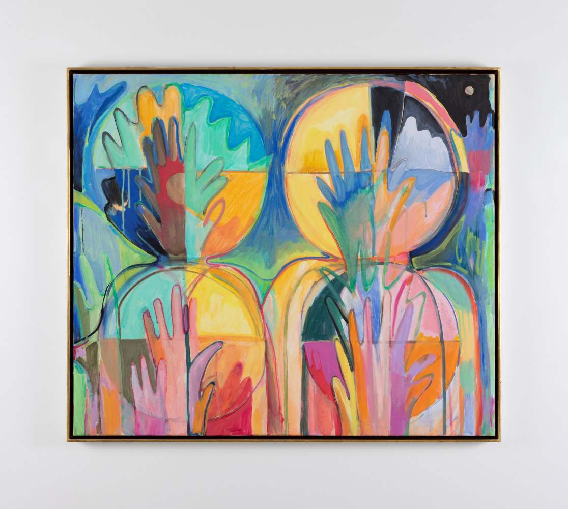 Isabel Nolan
Old Garden
2020
water-based oil on canvas
62 x 72 cm / 24.4 x 28.3 in framed &amp;nbsp;