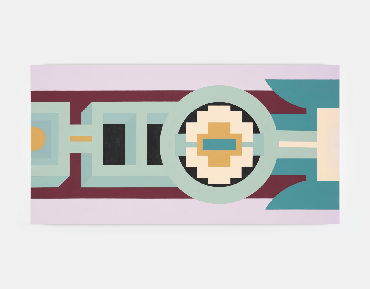 Hazel O&amp;rsquo;Sullivan&amp;nbsp;

Droichead na S&amp;iacute;dhe, 2025

acrylic on canvas

86 x 168 cm / 33.9 x 66.1 in&amp;nbsp; &amp;nbsp;
Initially commissioned by Focal Point Gallery
for&amp;nbsp;Railway Bridge Commission 2025