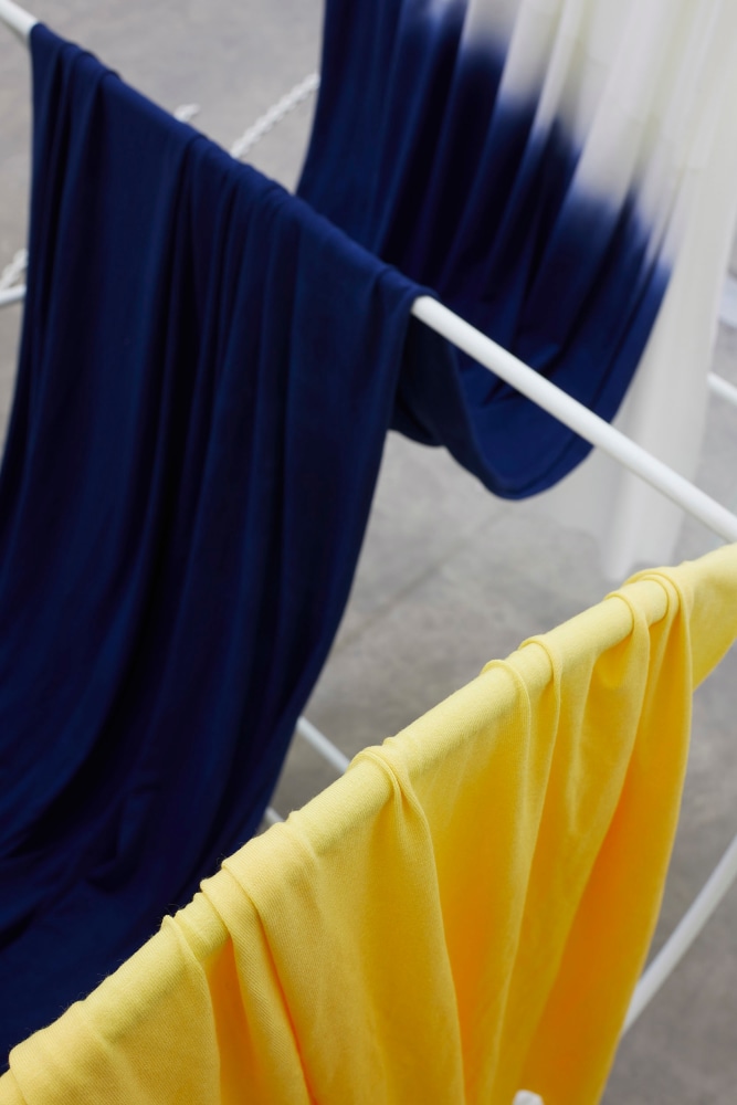 Isabel Nolan
Partial eclipse,&amp;nbsp;2017
mild steel, paint, fabric and dye
diameter 145 x 72.5 cm /&amp;nbsp;57.1 x 28.5 in