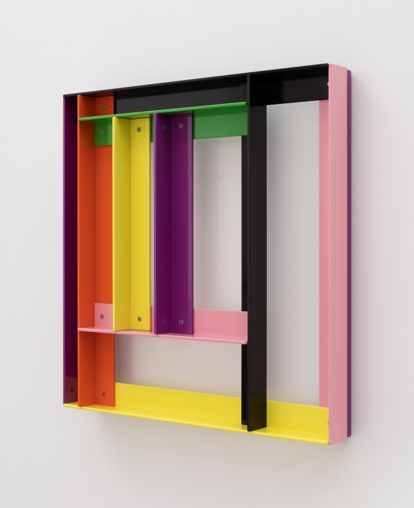 Liam Gillick
Extended Complex 2022
powder-coated aluminium
60 x 60 cm /&amp;nbsp;23.6 x 23.6 in&amp;nbsp; &amp;nbsp;