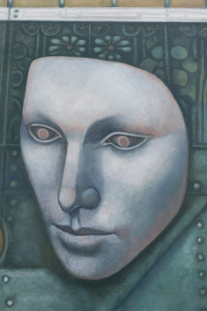 Justin Fitzpatrick

Aeolian harp suspension bridge, 2024

oil on linen, oak frame

180 x 140 cm / 70.9 x 55.1 in

183 x 143 x 3 cm framed / 72 x 56.3 x 1.2 in framed