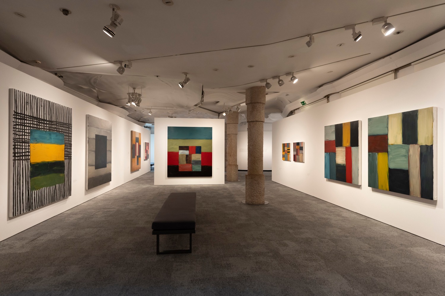 Sean Scully, installation view, La Pedrera, Barcelona, 14 March – 6 July 2025