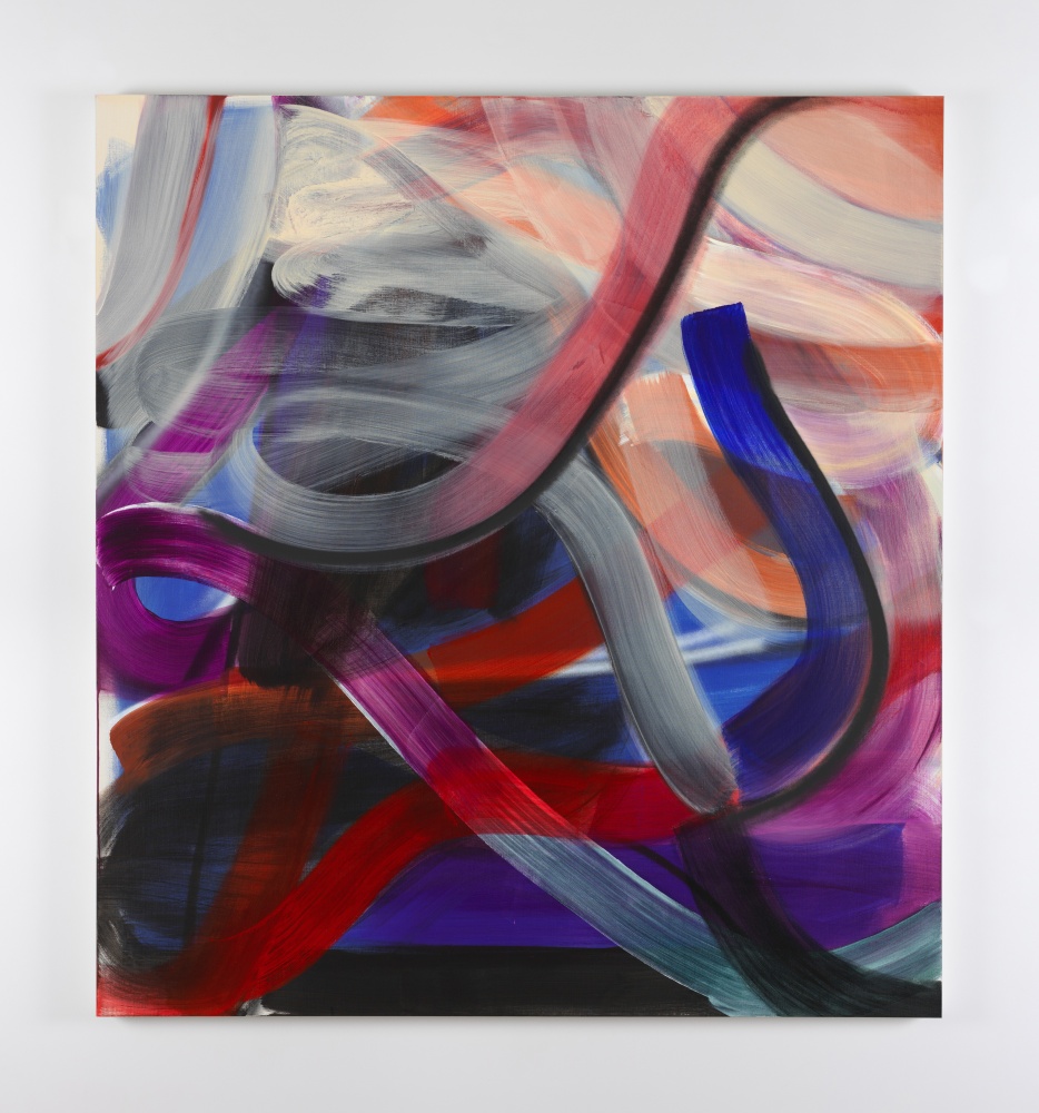 Liliane Tomasko&amp;nbsp;
a dream of: A COIL THAT UNFURLED, 2018
acrylic and acrylic spray on linen
193 x 177.8 cm / 76 x 70 in&amp;nbsp; &amp;nbsp;