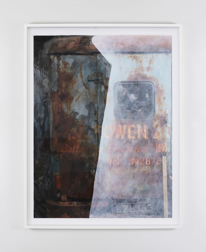 Guggi
Robbie and me 4, 2023
mixed media on paper
83.8 x 64.6 cm / 33 x 25.4 in framed

&amp;nbsp;