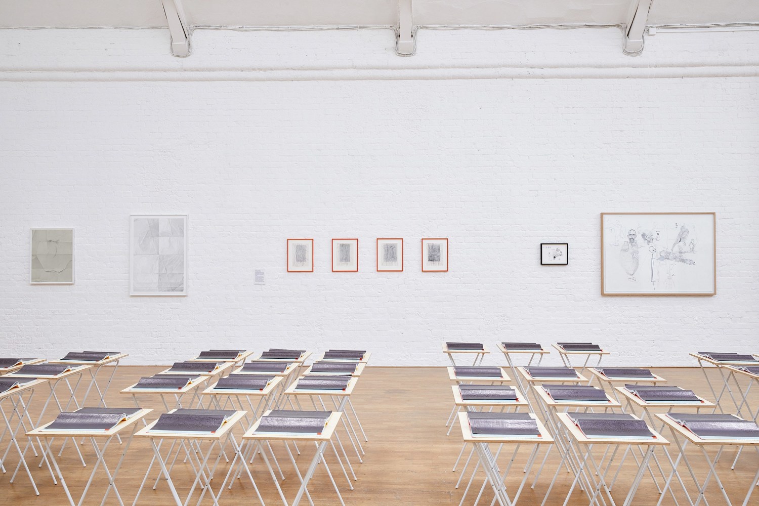 Kathy Prendergast
A Slice through the World: Contemporary Artists&amp;#39; Drawings, 2018
Modern Art Oxford, UK
Photographer: Andy Stagg