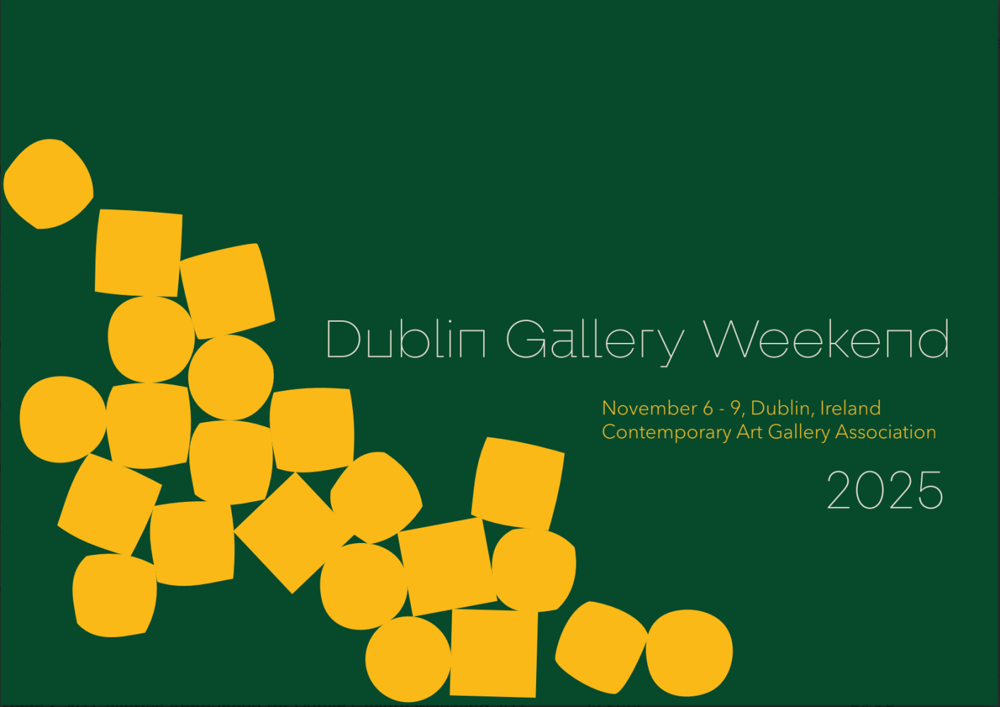 Dublin Gallery Weekend