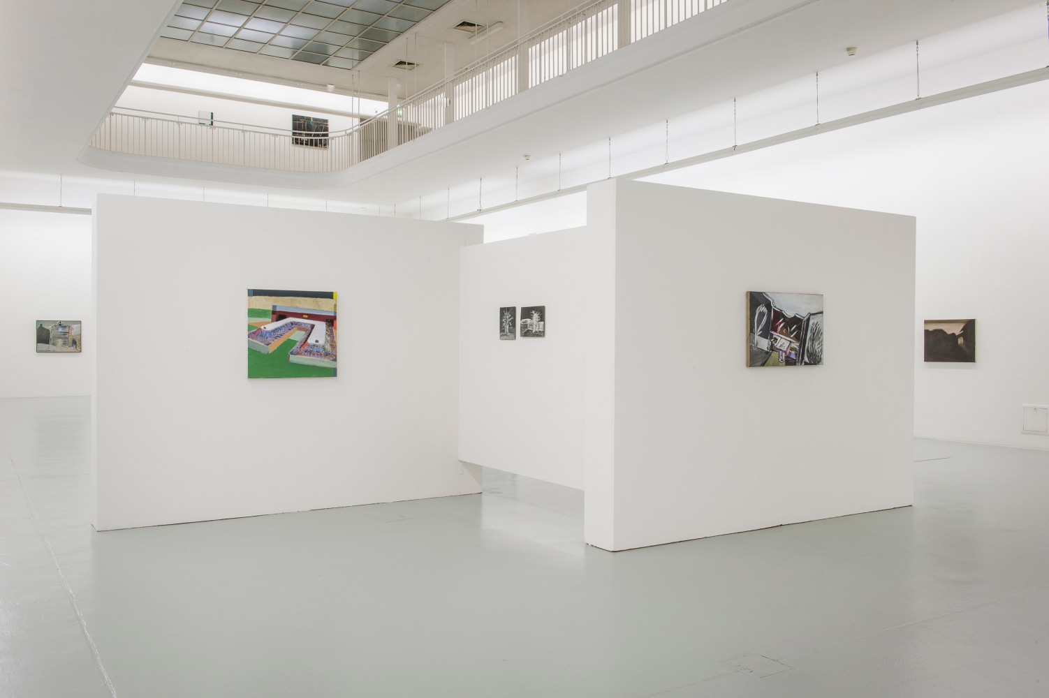 Merlin James
Freestyle, 2014&amp;nbsp;
Kunstverein Freiberg, Germany