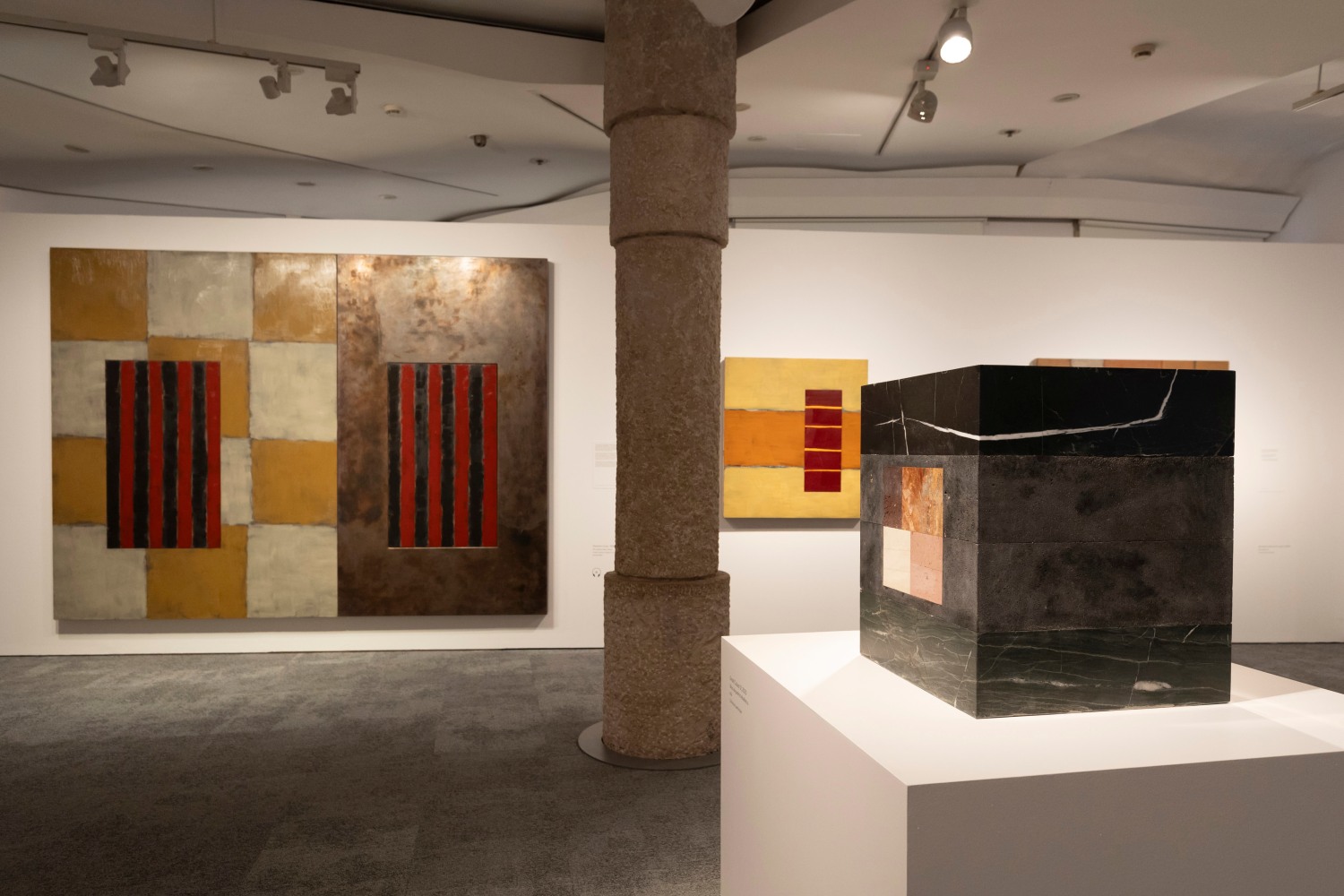 Sean Scully, installation view, La Pedrera, Barcelona, 14 March – 6 July 2025
