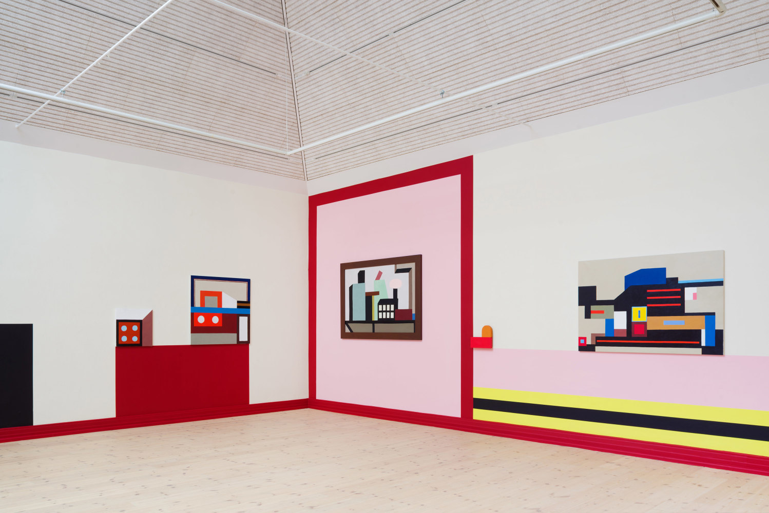 Nathalie Du Pasquier, paintings of things. paintings as objects, Kunsthal Aarhus, 2023. Photo: Jacob Friis-Holm Nielsen