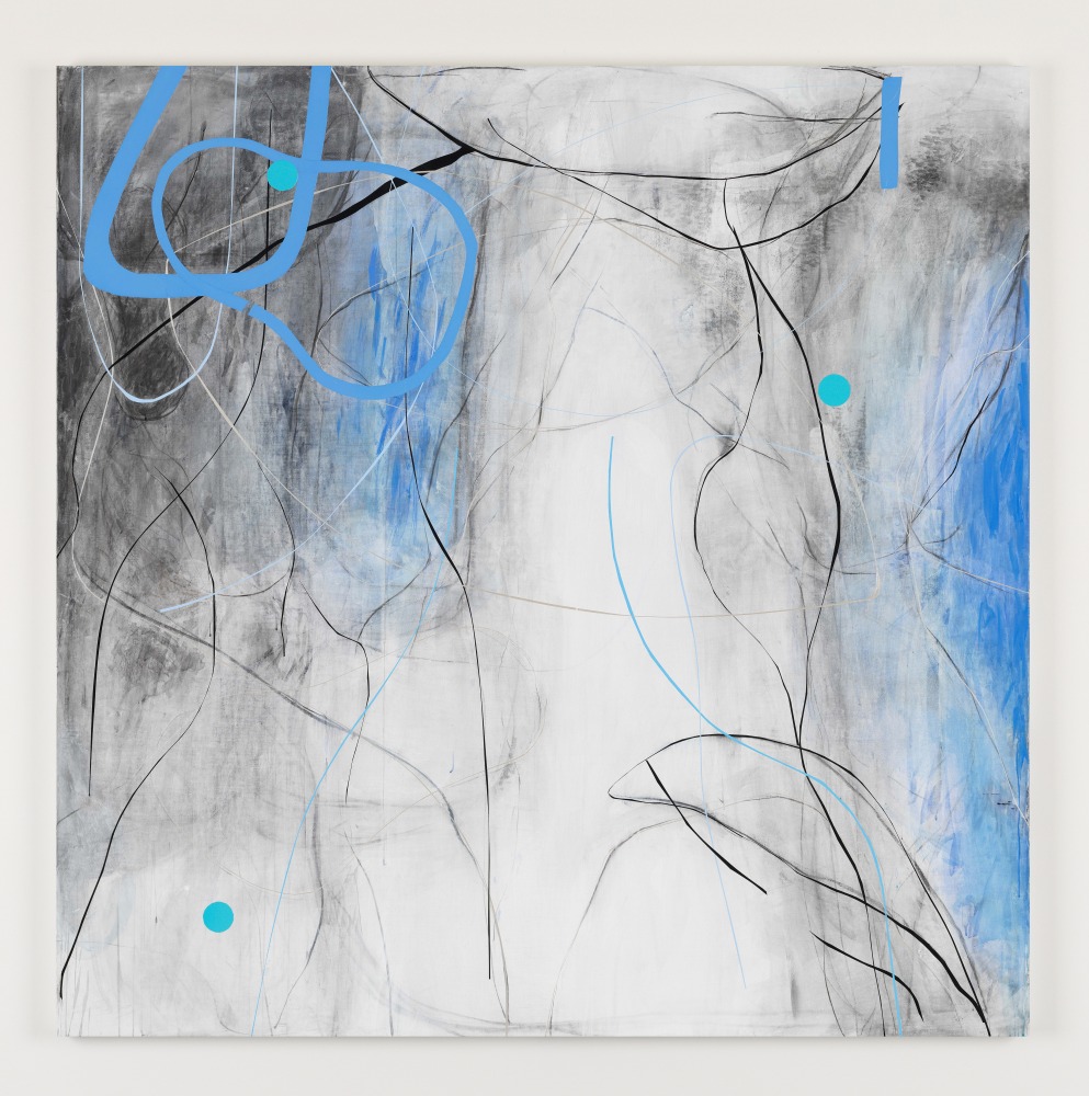 Zhou Li&amp;nbsp;
Blue &amp;ndash; No.2, 2018
mixed media on canvas
200 x 200 cm / 78.7 x 78.7 in&amp;nbsp;