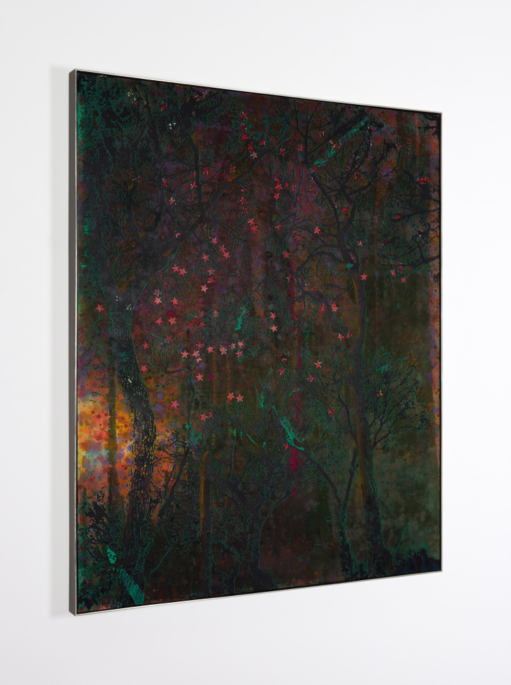 Elizabeth Magill&amp;nbsp;
Red Stars,&amp;nbsp;2021
oil and mixed media on canvas
183 x 153 cm / 72 x 60.2 in&amp;nbsp; &amp;nbsp;