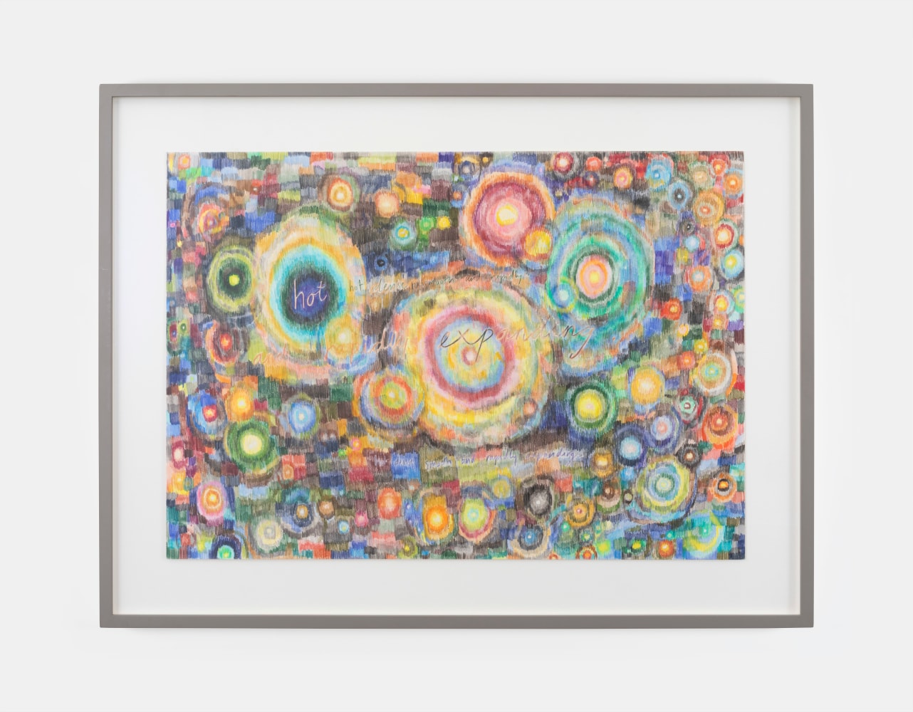 Isabel Nolan
hot dense and smooth, 2020
coloured pencil on paper
42 x 59.2 cm / 16.5 x 23.3 in
55.8 x 73 x 3 cm / 22 x 28.7 x 1.2 in framed