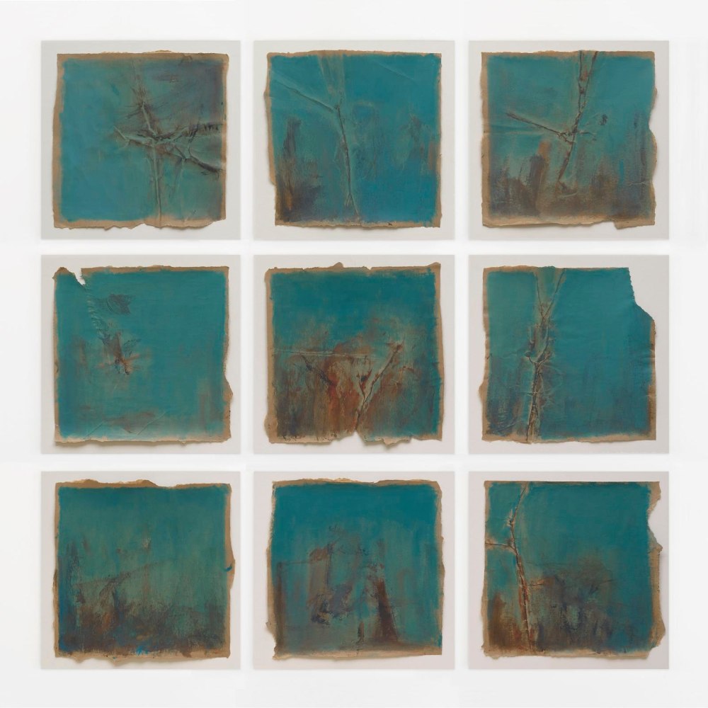 Guggi
Barbuda, 2019
acrylic and graphite on brown paper and perspex frame
42 x 42 cm / 16.5 x 16.5 in paper size each