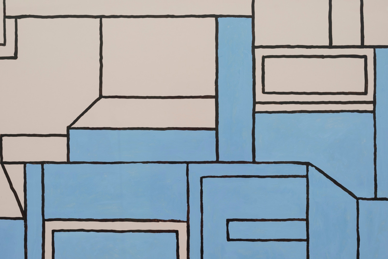 Nathalie Du Pasquier

Floating,&amp;nbsp;2022

oil on paper, 2 modules

78.5 x 208 cm / 30.9 x 81.9 in framed
