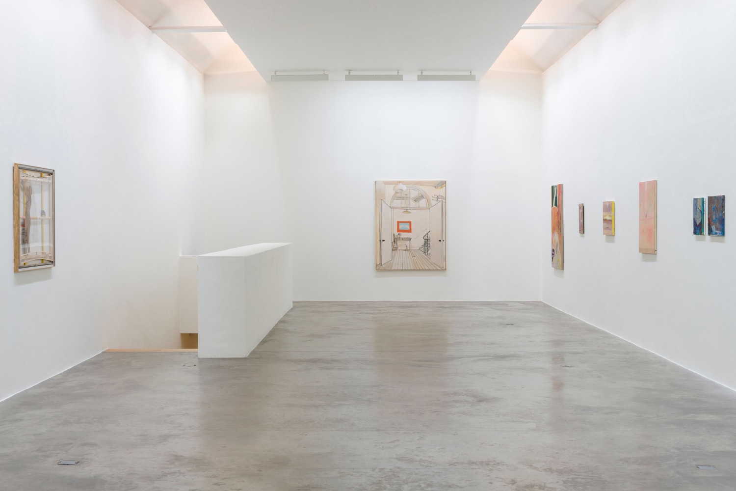 Victoria Morton &amp; Merlin James, Double Shuffle, Kerlin Gallery, 2 June – 8 July. Photography: Louis Haugh