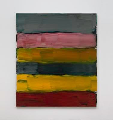 Sean Scully,&amp;nbsp;Iris, 2015, oil on aluminium, 101.6 x 88.9 cm / 40 x 35 in&amp;nbsp;&amp;nbsp;