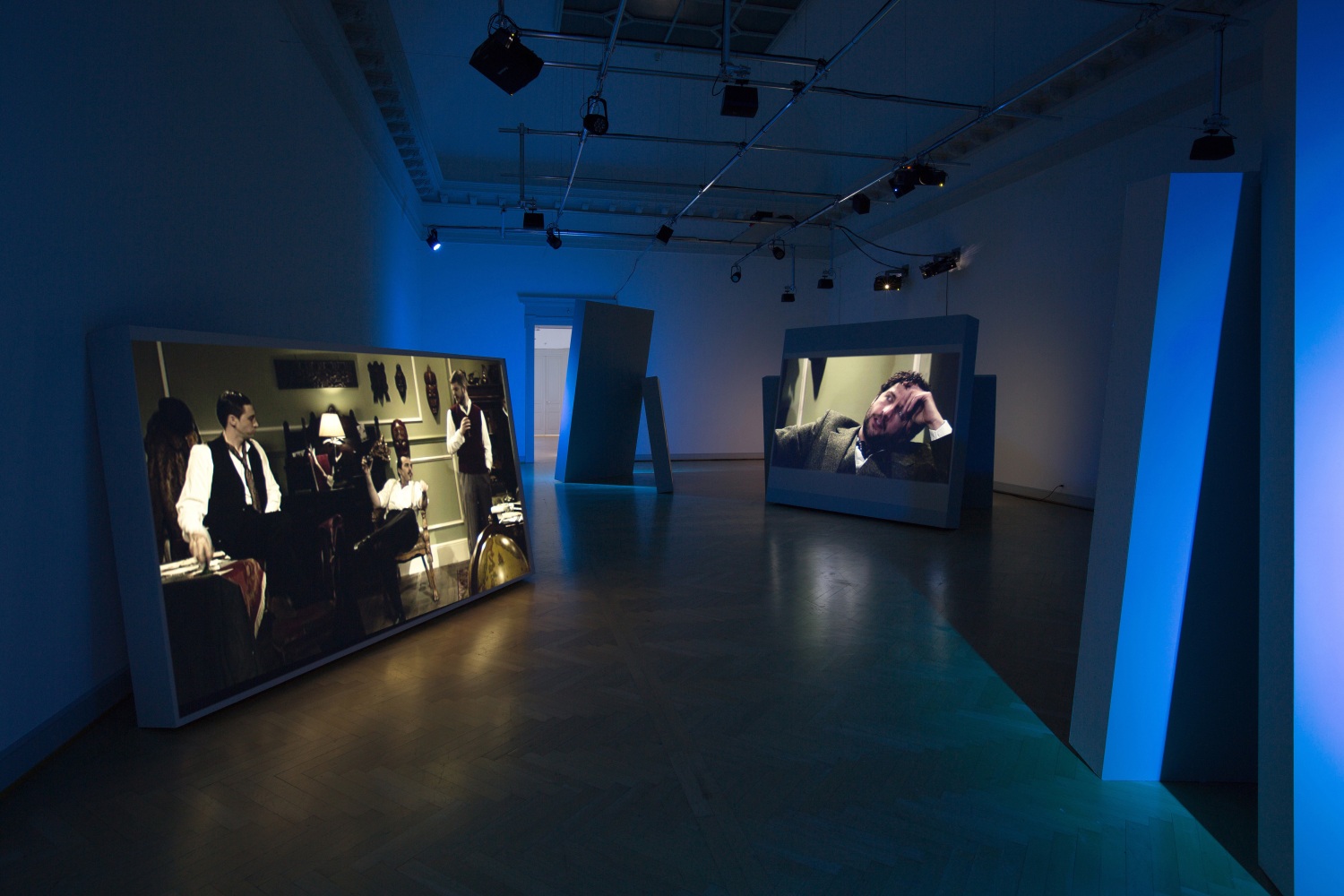 Gerard Byrne
A Late Evening in the Future, 2015
Kunstmuseum St. Gallen, Switzerland
Photo: Stefan Rohner