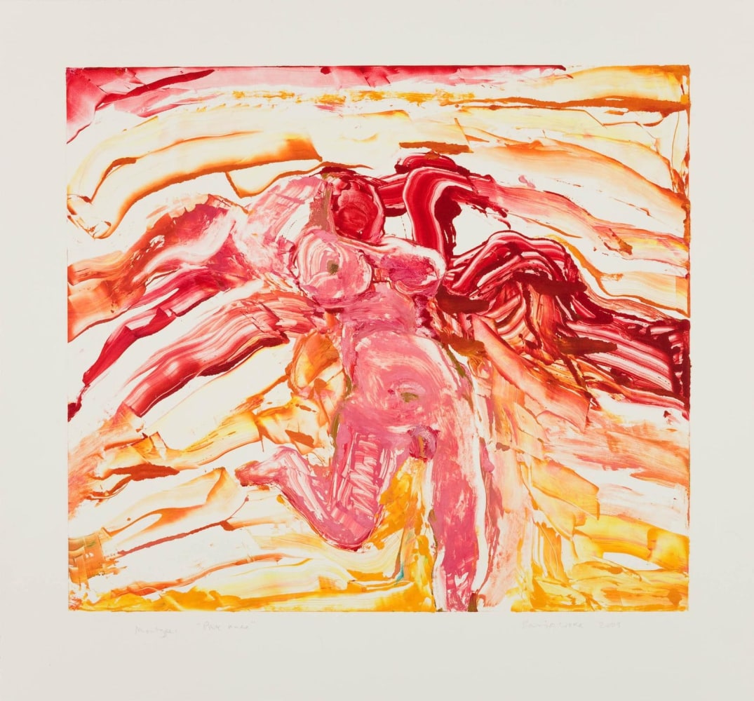 Barrie Cooke  Pink Nude Cill Rialaig