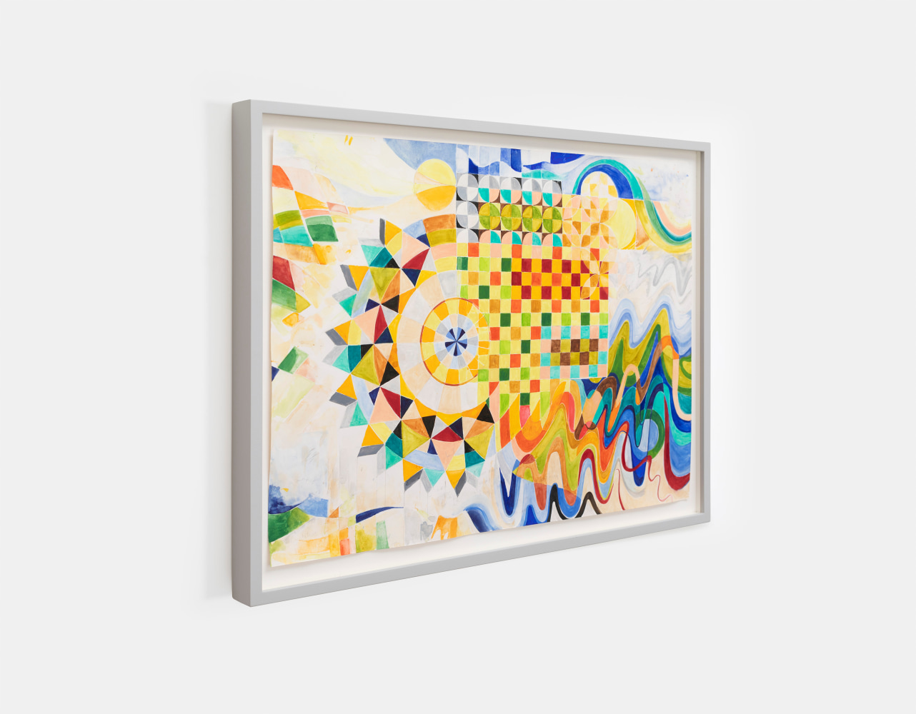 Isabel Nolan
Apeiron, 2024
watercolour on paper
42 x 59.4 cm / 16.5 x 23.4 in paper size
47.7 x 65 x 3.7 cm / 18.8 x 25.6 x 1.5 in framed size