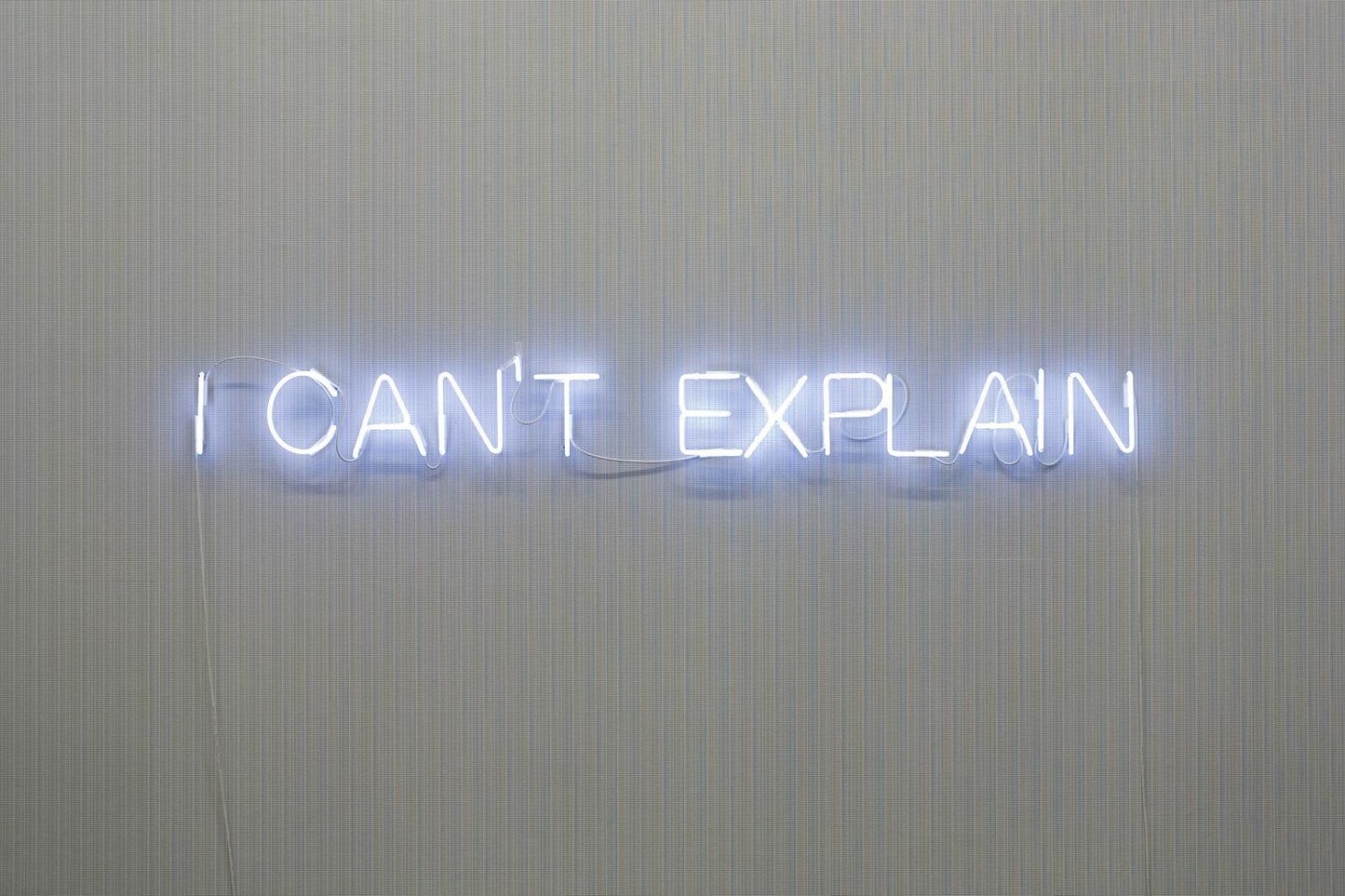 Stefan Brüggemann, I CAN’T EXPLAIN