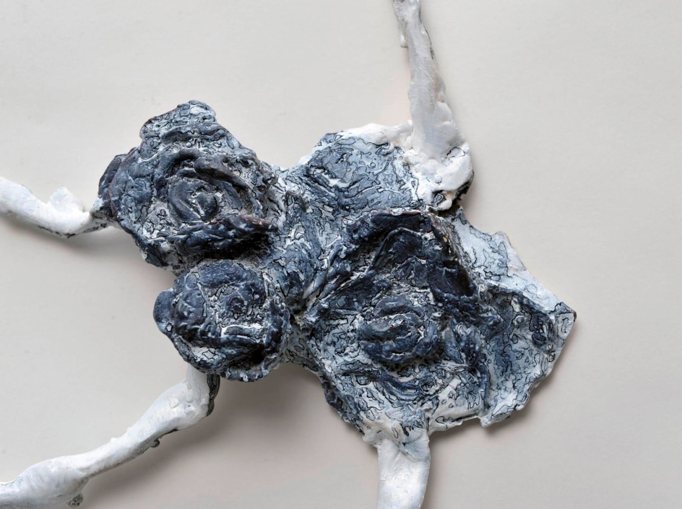 Kathy Prendergast,&amp;nbsp;FAMILY TREE detail, 2009, Mixed media, 73 x 103 x 5.5 cm / 28.7 x 40.6 x 2.2 in