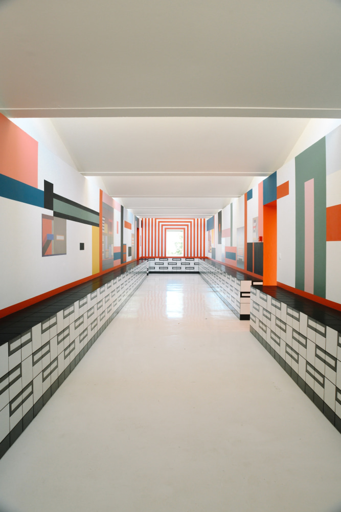 Nathalie Du Pasquier, La Galerie, installation view, Villa Noailles, Hyères, France