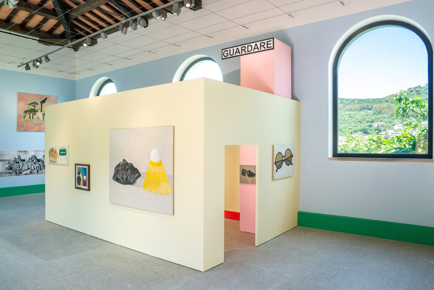 Nathalie Du Pasquier, Volare Guardare Costruire, MUSEO NIVOLA, May 17th - September 14, 2025.