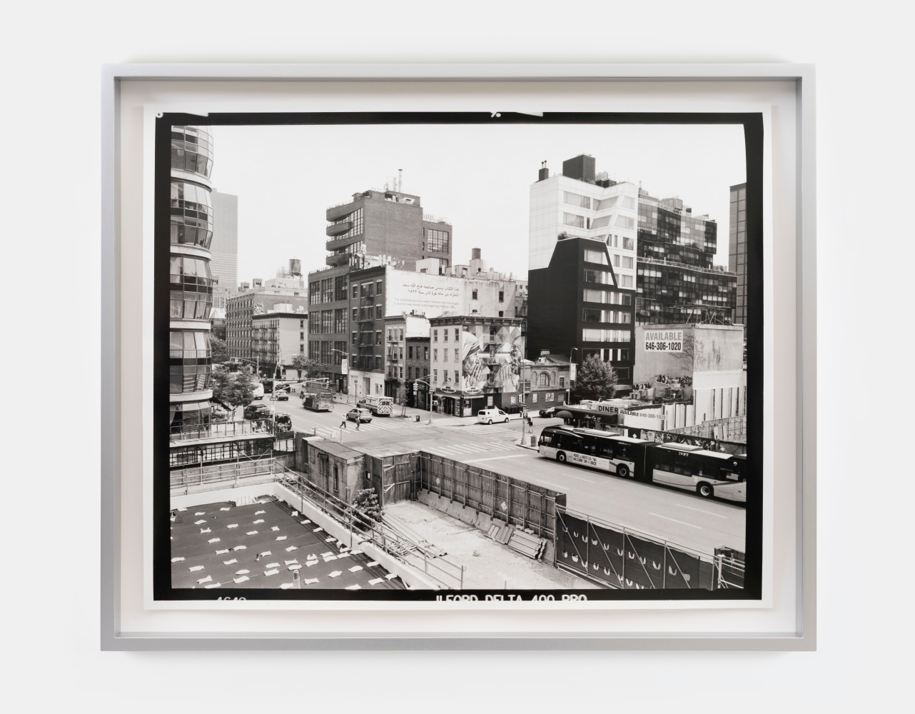 M7 / Roll 89 / Exp 05
2008 - ongoing
hand-printed silver gelatin print, aluminium frame, edition of 3
38.6 x 47.8 cm / 15.2 x 18.8 in print size&amp;nbsp;
44 x 53.5 x 5 cm / 17.3 x 21.1 x 2 in framed