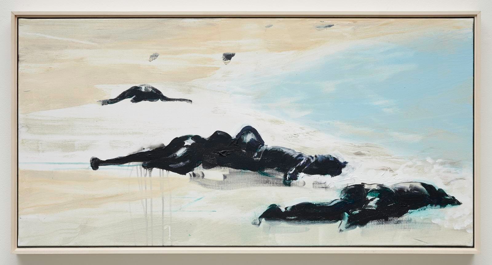 Brian Maguire
Strange Fruit (Europe), 2016
acrylic on linen
60 x 120 cm / 23.6 x 47.2 in