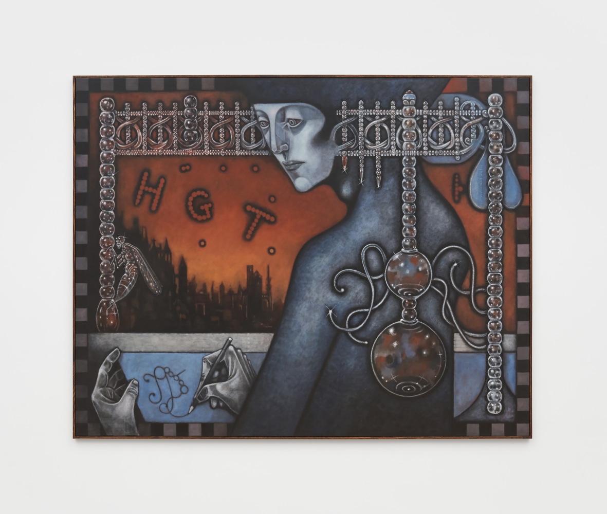 Justin Fitzpatrick
Horizontal Gene Transfer. Portrait of Eug&amp;egrave;ne Viollet-le-Duc, 2023
Oil on canvas
140 x 180 cm /&amp;nbsp;55.1 x 70.9 in&amp;nbsp;