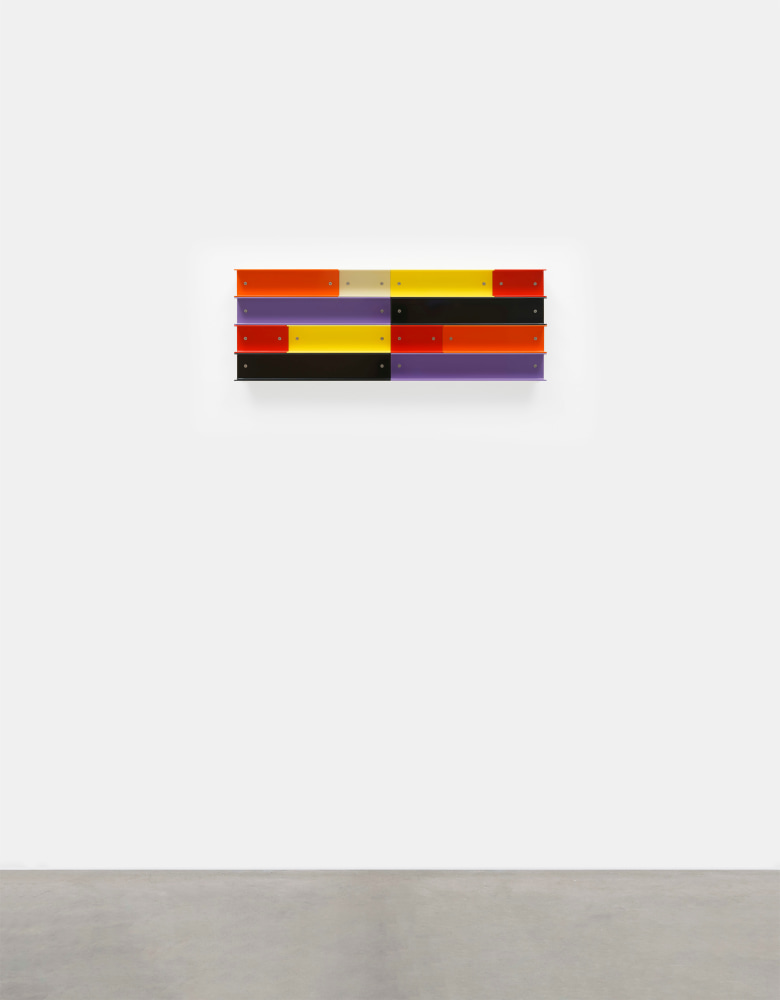 Diversity Channelled, 2018
powder-coated aluminium
32 x 90 x 8 cm / 12.6 x 35.4 x 3.1 in