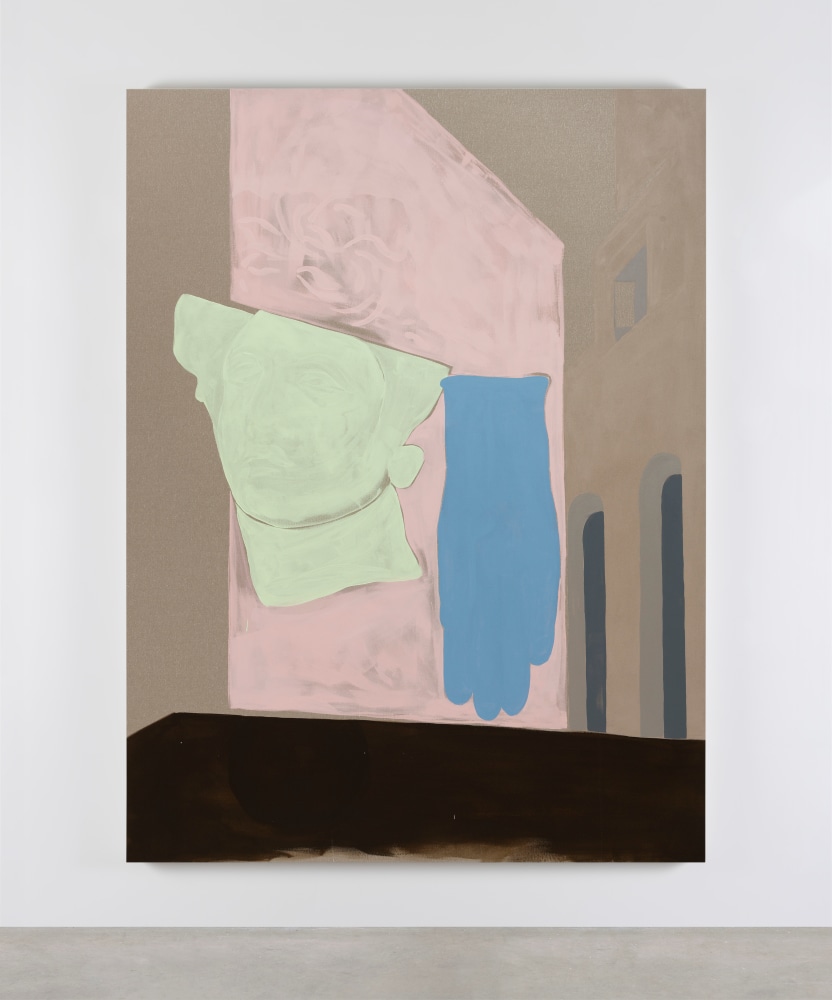 Lee Welch
and being swept along is not enough,&amp;nbsp;2019
acrylic on canvas
198 x 148 cm / 78 x 58.3 in