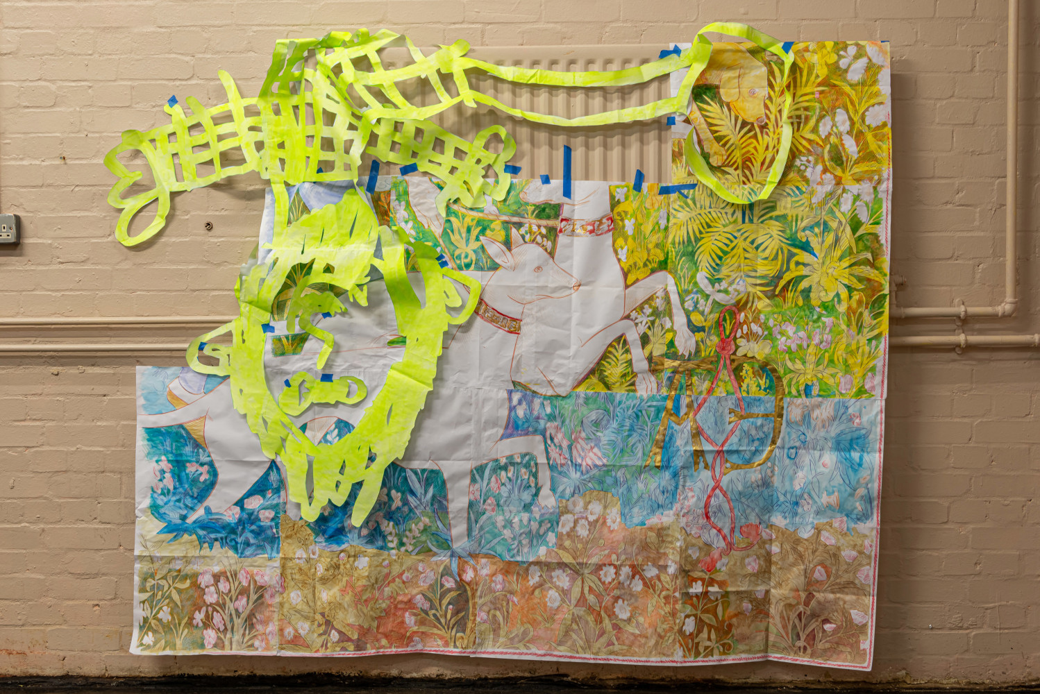 Sam Keogh, The Hunters Enter The Woods Cartoon, St Chads Projects