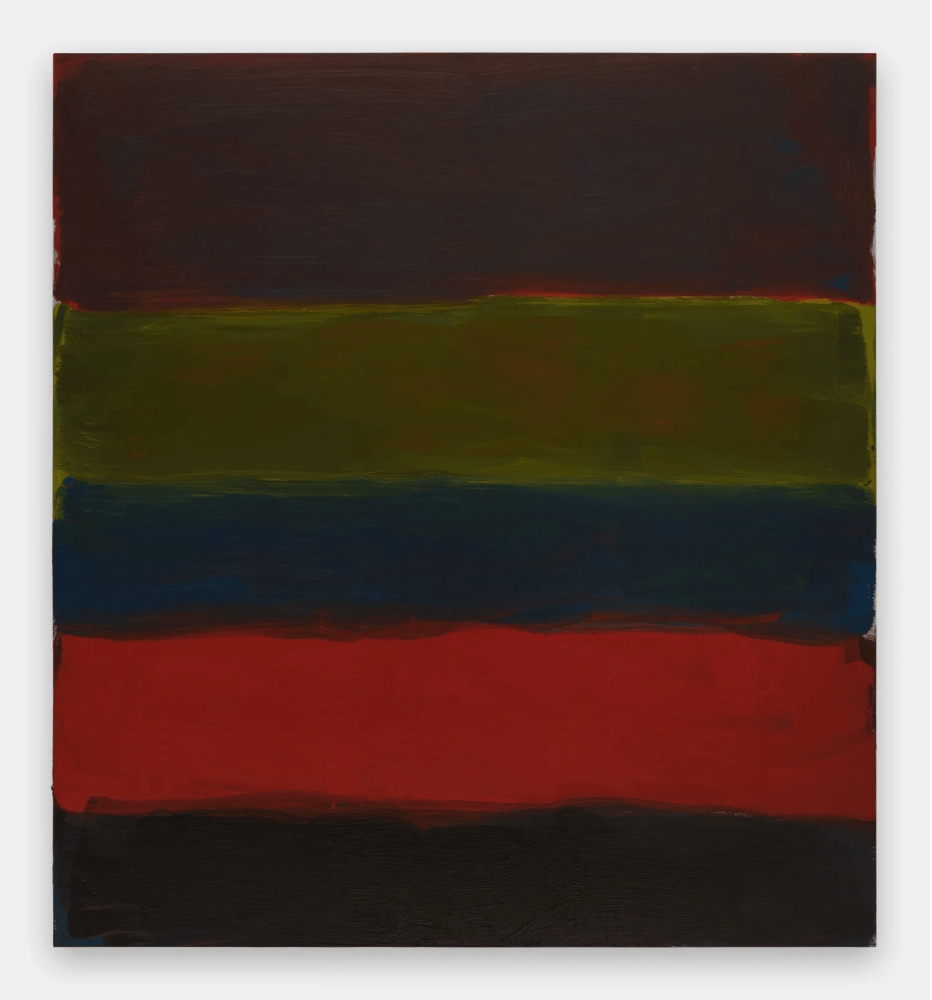 Sean Scully

Landline Magenta,&amp;nbsp;2024

Oil on aluminium

152.4 x 134.6 cm; (60 x 53 in.)