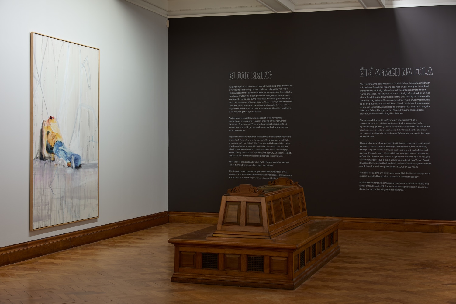 Brian Maguire
La Grande Illusion, 2024
Hugh Lane Gallery, Dublin
Photo: Denis Mortell