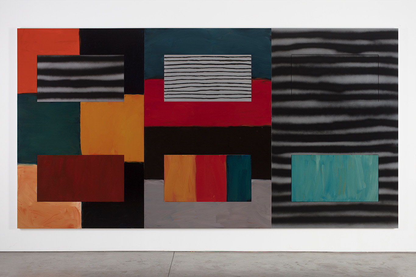 Sean Scully, What Makes Us Too, 2017