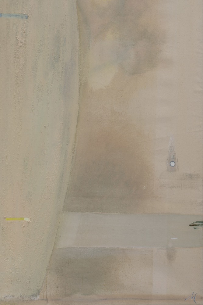 Merlin James&amp;nbsp;
Day,&amp;nbsp;2018-19
acrylic and mixed materials
144.8 x 195.6 cm / 57 x 77 in&amp;nbsp; &amp;nbsp;